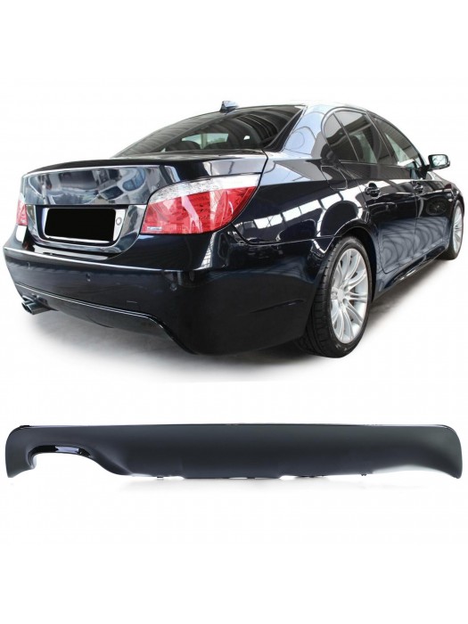 Zadní difuzor BMW 5 E60/E61 (2003-2010) - černý lesklý (M-paket)